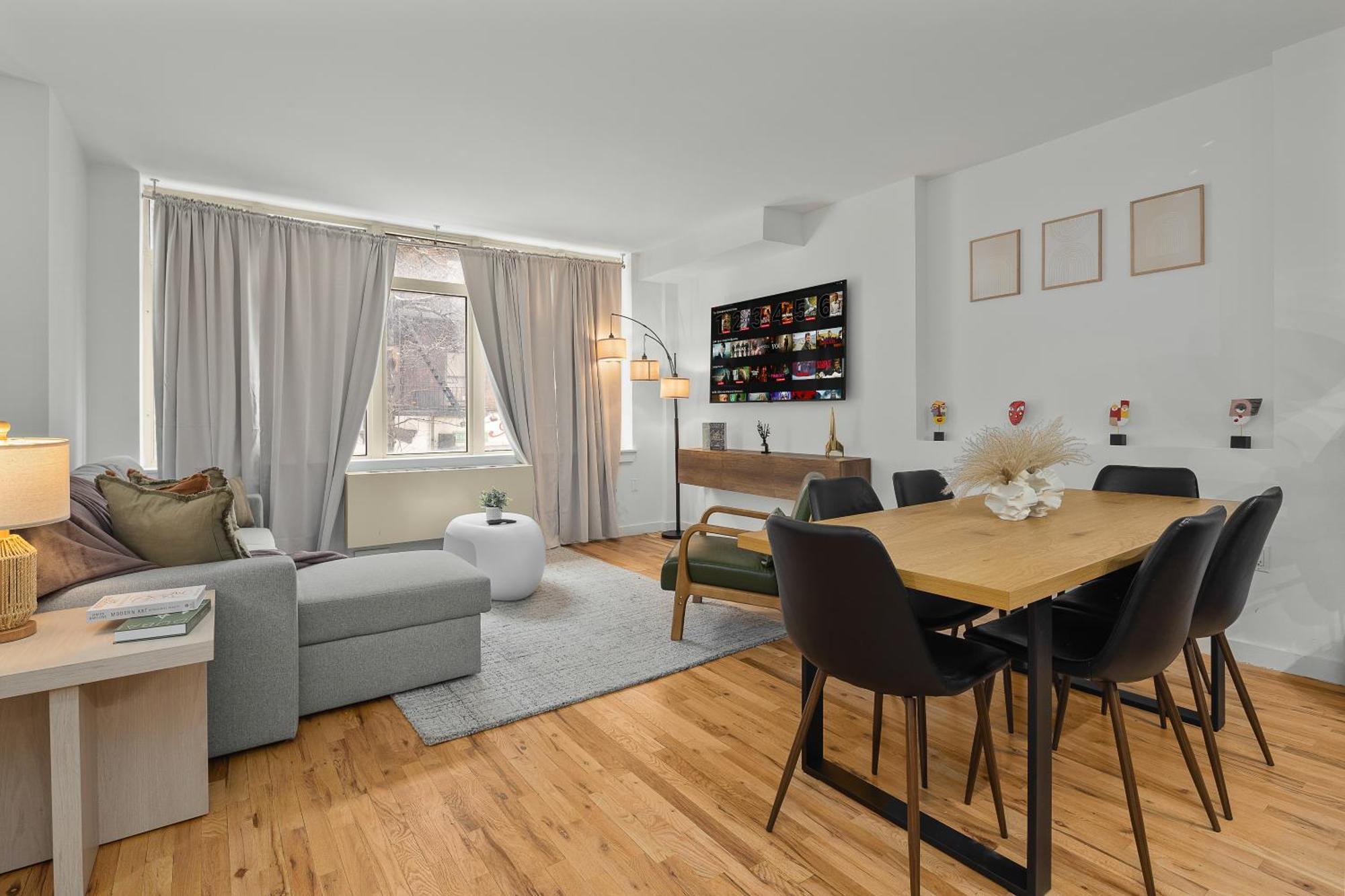 Modern 2br Steps From New York's Iconic Broadway Appartamento New York